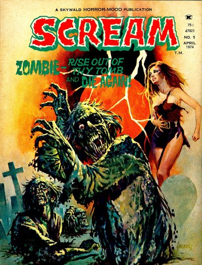 Cover for Scream (Skywald, 1973 series) #5