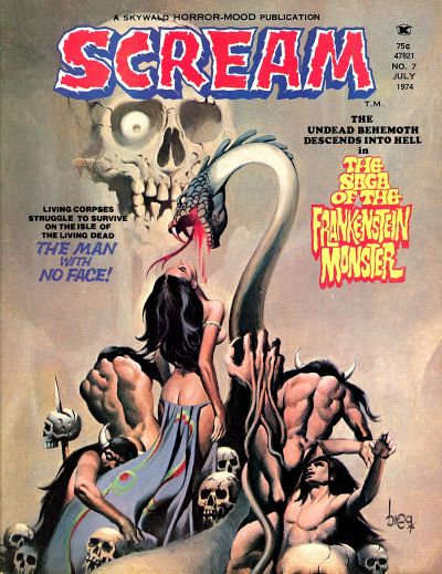 Cover for Scream (Skywald, 1973 series) #7