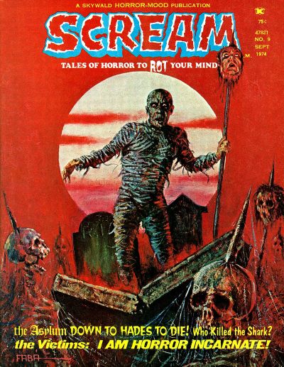 Cover for Scream (Skywald, 1973 series) #9