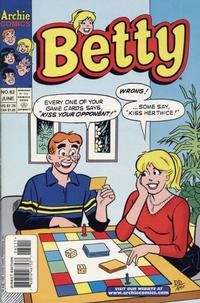 Cover for Betty (Archie, 1992 series) #62 [Direct Edition]