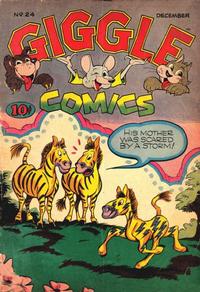 Cover for Giggle Comics (American Comics Group, 1943 series) #24