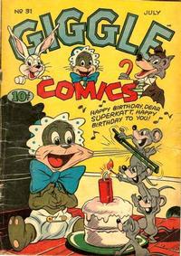 Cover Thumbnail for Giggle Comics (American Comics Group, 1943 series) #31