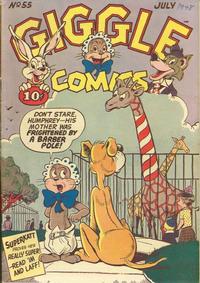 Cover for Giggle Comics (American Comics Group, 1943 series) #55