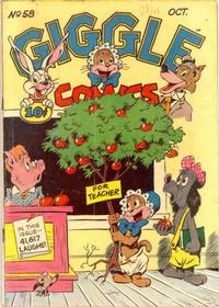 Cover for Giggle Comics (American Comics Group, 1943 series) #58