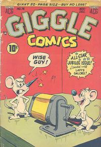 Cover Thumbnail for Giggle Comics (American Comics Group, 1943 series) #74