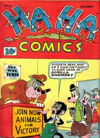 Cover for Ha Ha Comics (American Comics Group, 1943 series) #4