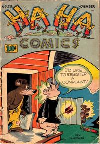 Cover for Ha Ha Comics (American Comics Group, 1943 series) #23