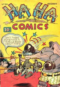 Cover Thumbnail for Ha Ha Comics (American Comics Group, 1943 series) #24