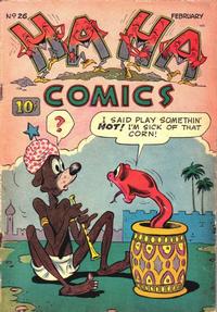 Cover for Ha Ha Comics (American Comics Group, 1943 series) #26