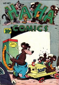 Cover for Ha Ha Comics (American Comics Group, 1943 series) #40