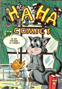 Cover for Ha Ha Comics (American Comics Group, 1943 series) #41