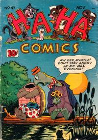 Cover for Ha Ha Comics (American Comics Group, 1943 series) #47