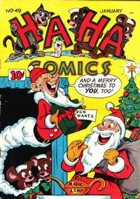 Cover for Ha Ha Comics (American Comics Group, 1943 series) #49