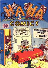 Cover for Ha Ha Comics (American Comics Group, 1943 series) #62