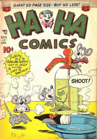 Cover for Ha Ha Comics (American Comics Group, 1943 series) #75