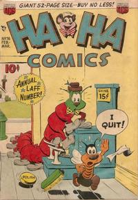 Cover Thumbnail for Ha Ha Comics (American Comics Group, 1943 series) #76
