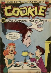 Cover for Cookie (American Comics Group, 1946 series) #24