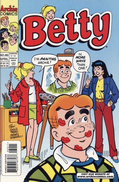 Cover for Betty (Archie, 1992 series) #60 [Direct Edition]