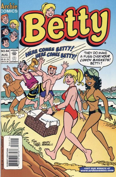 Cover for Betty (Archie, 1992 series) #64 [Direct Edition]