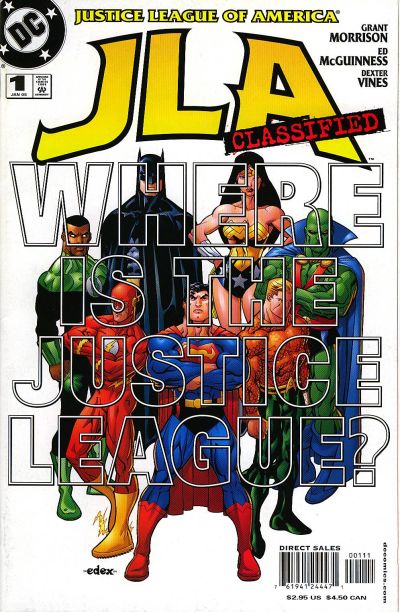 Cover for JLA: Classified (DC, 2005 series) #1 [JLA Cover]