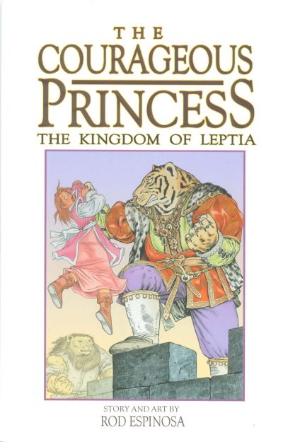 Cover for Courageous Princess 3: The Kingdom of Leptia (Antarctic Press, 2002 series) #[nn]