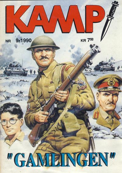 Cover for Kamp-serien (Serieforlaget / Se-Bladene / Stabenfeldt, 1964 series) #9/1990