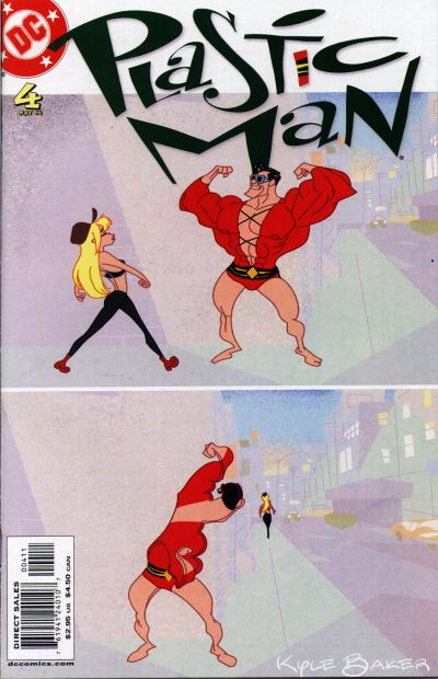 Cover for Plastic Man (DC, 2004 series) #4
