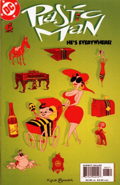 Cover for Plastic Man (DC, 2004 series) #6