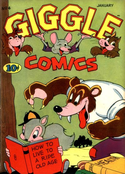 Cover for Giggle Comics (American Comics Group, 1943 series) #4