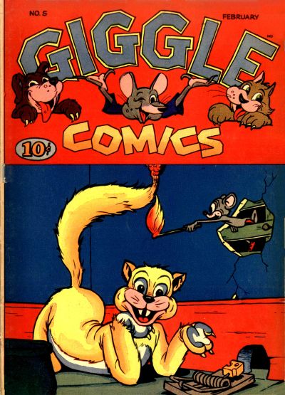 Cover for Giggle Comics (American Comics Group, 1943 series) #5