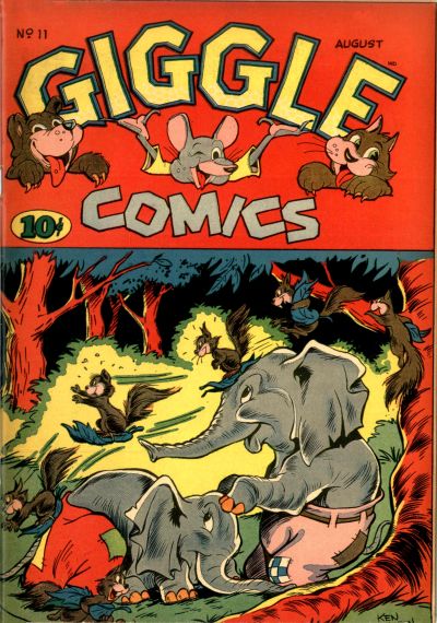 Cover for Giggle Comics (American Comics Group, 1943 series) #11