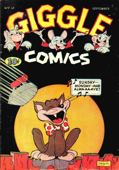 Cover for Giggle Comics (American Comics Group, 1943 series) #12