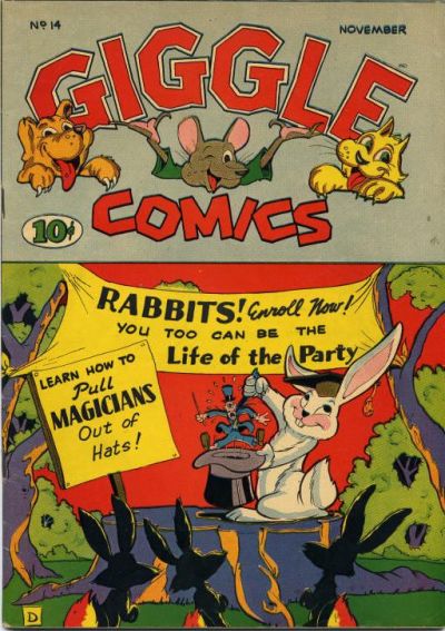 Cover for Giggle Comics (American Comics Group, 1943 series) #14