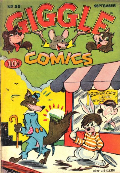 Cover for Giggle Comics (American Comics Group, 1943 series) #22