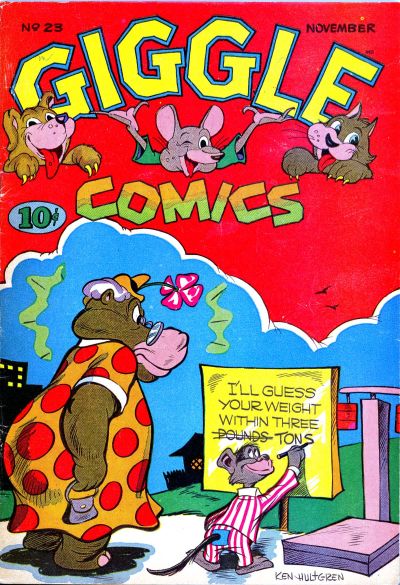 Cover for Giggle Comics (American Comics Group, 1943 series) #23