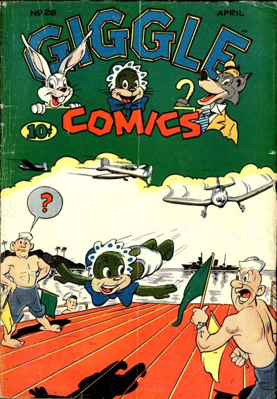 Cover for Giggle Comics (American Comics Group, 1943 series) #28