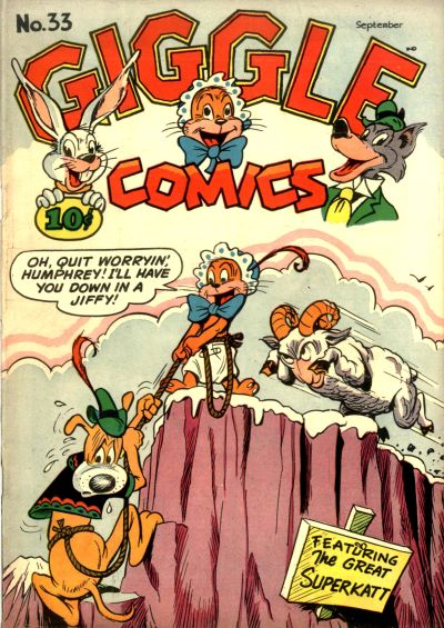 Cover for Giggle Comics (American Comics Group, 1943 series) #33