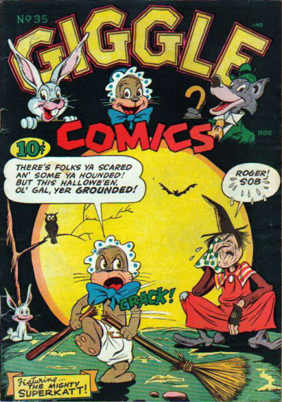 Cover for Giggle Comics (American Comics Group, 1943 series) #35