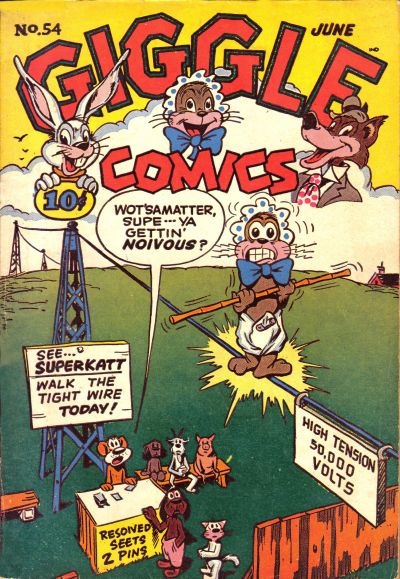 Cover for Giggle Comics (American Comics Group, 1943 series) #54