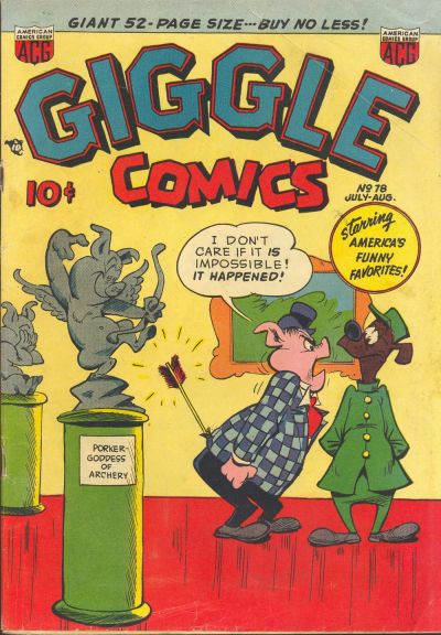 Cover for Giggle Comics (American Comics Group, 1943 series) #78