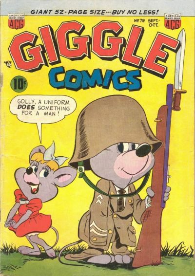 Cover for Giggle Comics (American Comics Group, 1943 series) #79