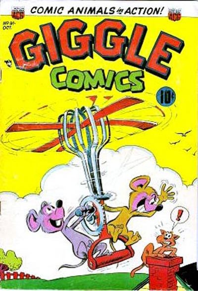 Cover for Giggle Comics (American Comics Group, 1943 series) #91