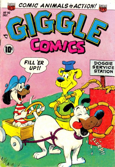 Cover for Giggle Comics (American Comics Group, 1943 series) #92