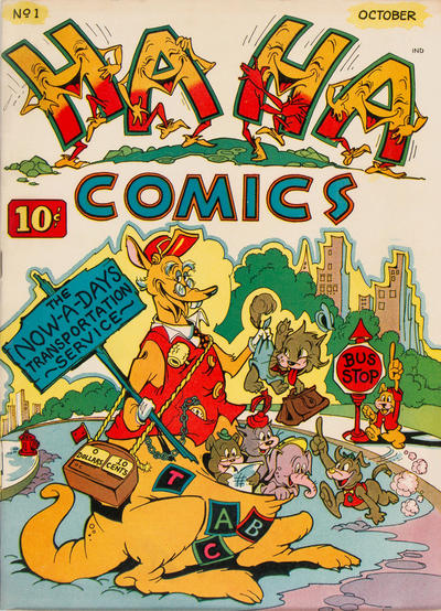 Cover for Ha Ha Comics (American Comics Group, 1943 series) #1