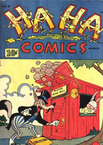 Cover for Ha Ha Comics (American Comics Group, 1943 series) #6
