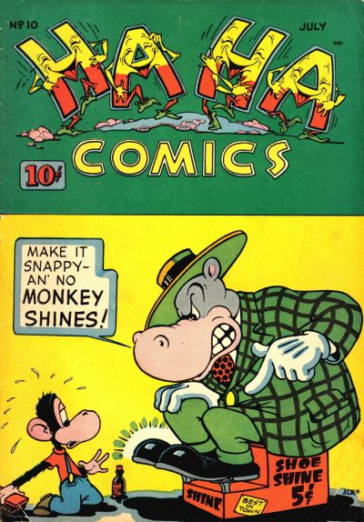 Cover for Ha Ha Comics (American Comics Group, 1943 series) #10