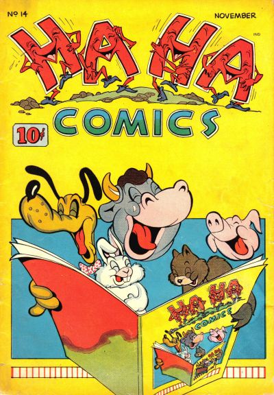 Cover for Ha Ha Comics (American Comics Group, 1943 series) #14