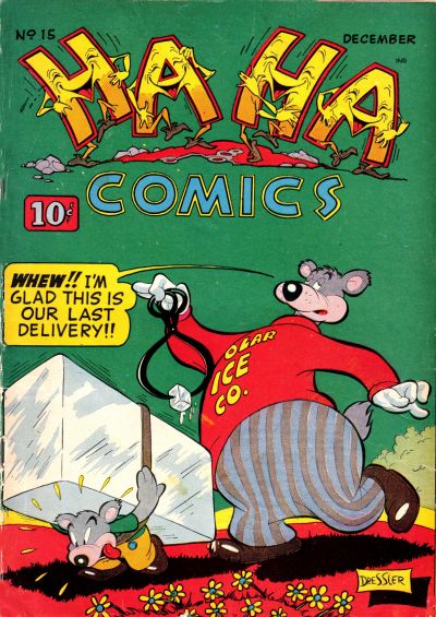 Cover for Ha Ha Comics (American Comics Group, 1943 series) #15