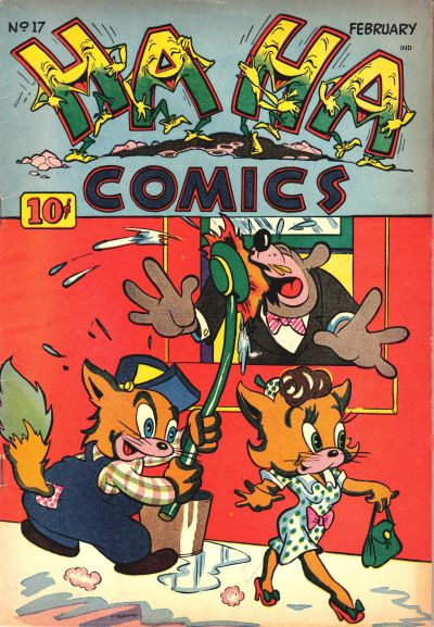 Cover for Ha Ha Comics (American Comics Group, 1943 series) #17