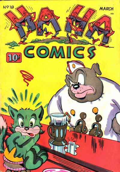 Cover for Ha Ha Comics (American Comics Group, 1943 series) #18